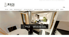 Desktop Screenshot of apartmani-maca.com